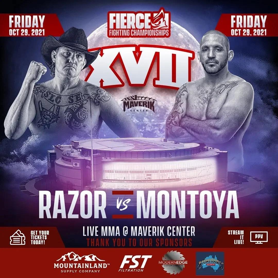 Steve Sharp vs Lucas Montoya - Fierce Fighting Championship 17