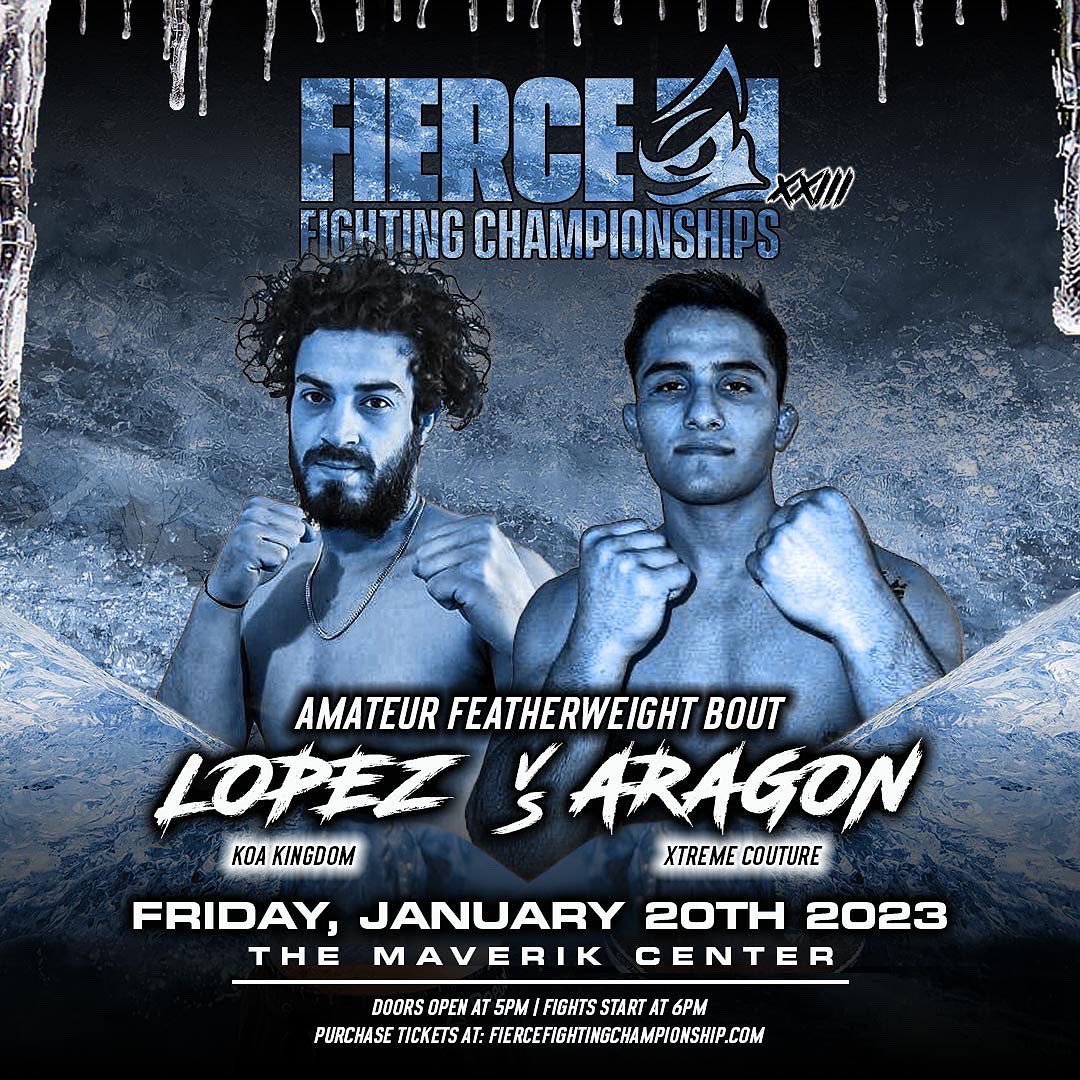 Hector Lopez vs Alek Aragon - Fierce Fighting Championship 23