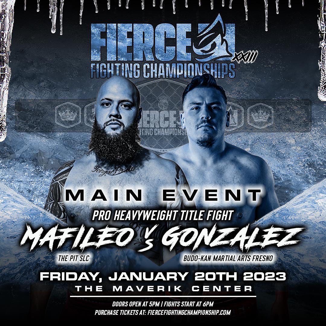 Kent Mafileo vs Larry Gonzales - Fierce Fighting Championship 23