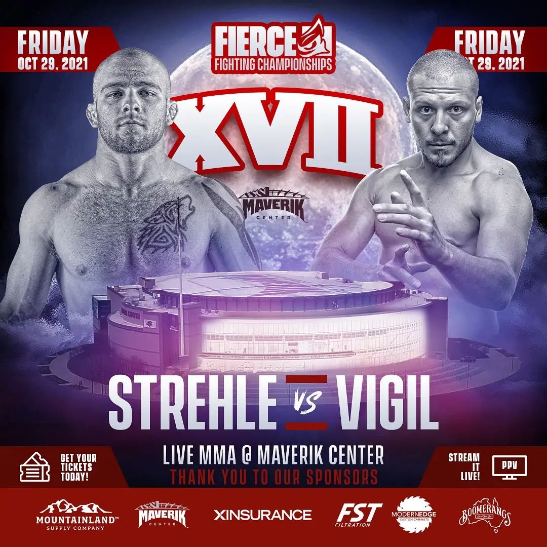 Austin Strehle vs Teague Vigil - Fierce Fighting Championship 23