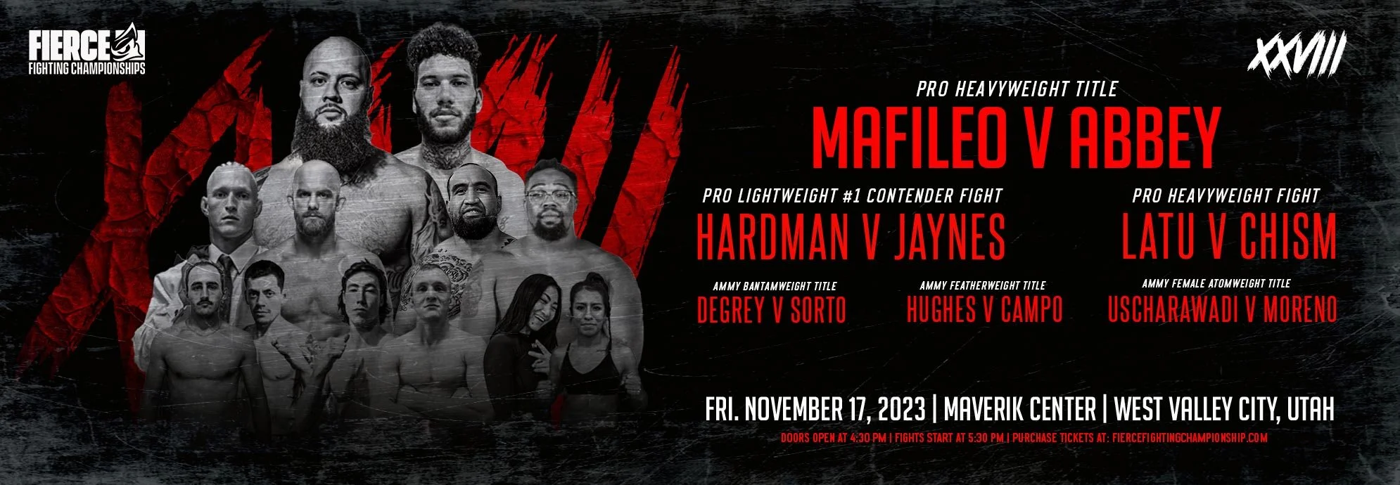 Fierce 28 PPV — Fierce Fighting Championship