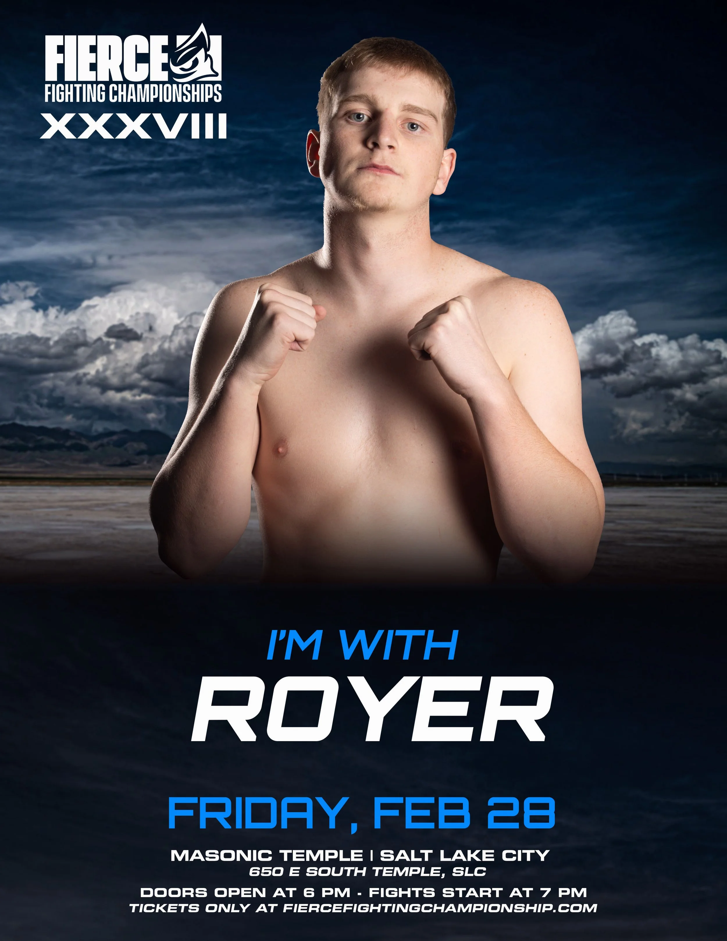 Tickets - Feb 28th @ Masonic Temple — Fierce Fighting Championship