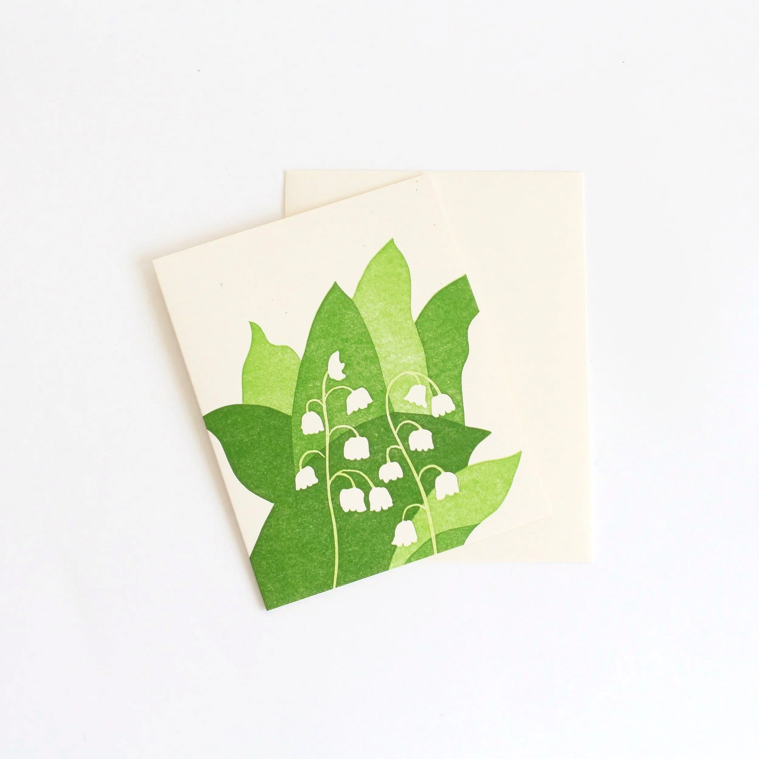 Push Me Pull You Press * Floral Card