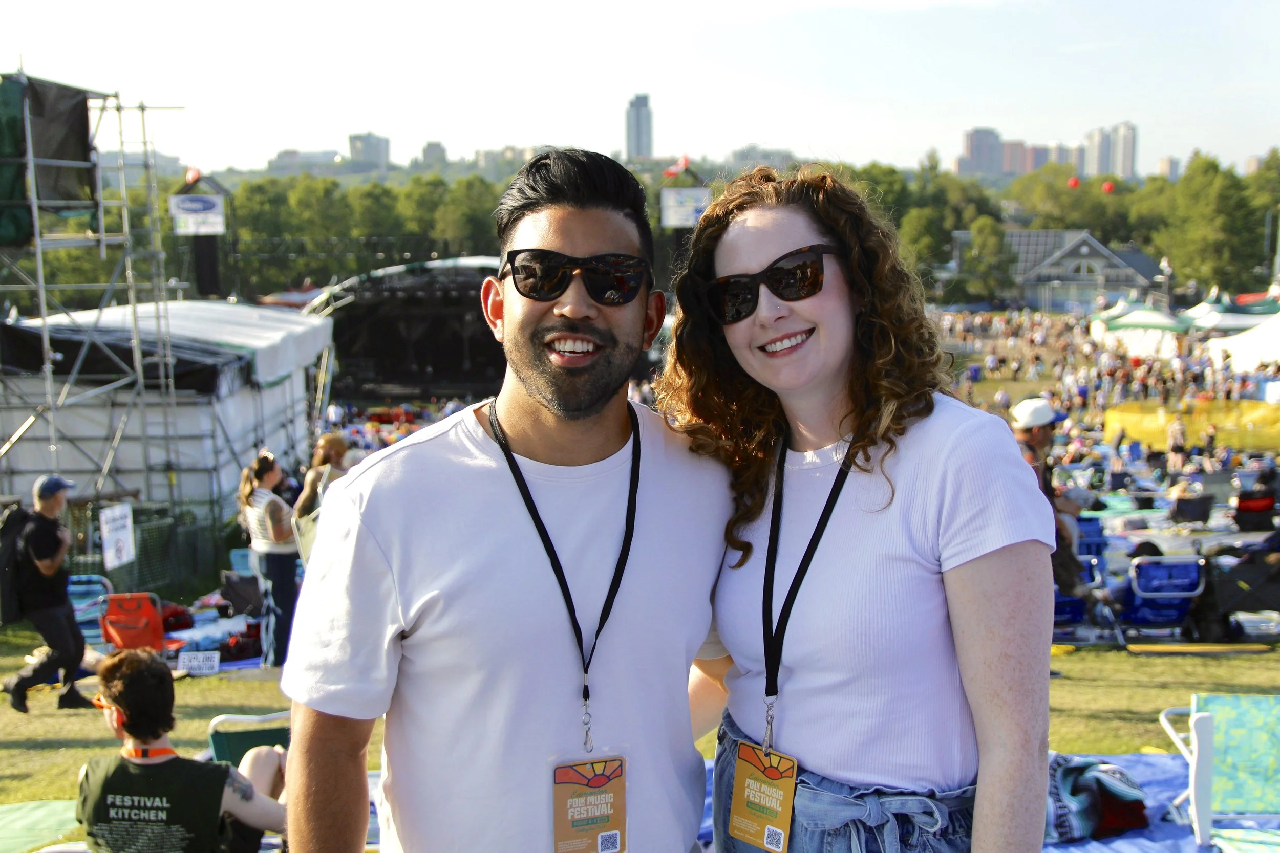  “We went to Folk Fest for a couple years when we started dating, but that was such a long time ago. Since then, we’ve had three kids, and three kids can get a little busy. Around this time, we always used to go to my parents cabin around Salmon Arm.