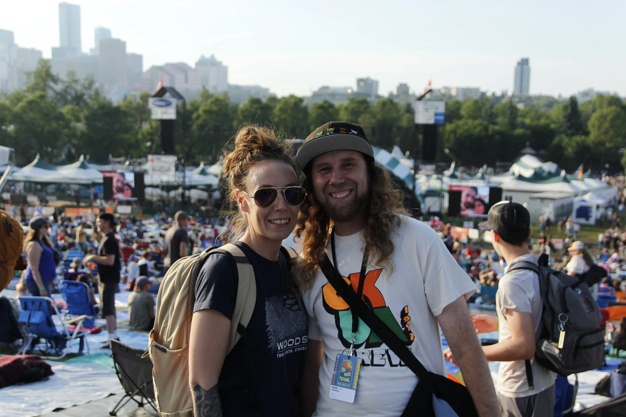  “I’ve been coming to Folk Fest for as long as I can remember. I’m involved pretty heavily in the music scene around Edmonton, so it’s a natural fit that I be apart of Folk Fest anytime I can. I love it here.   But this year, feels a little different