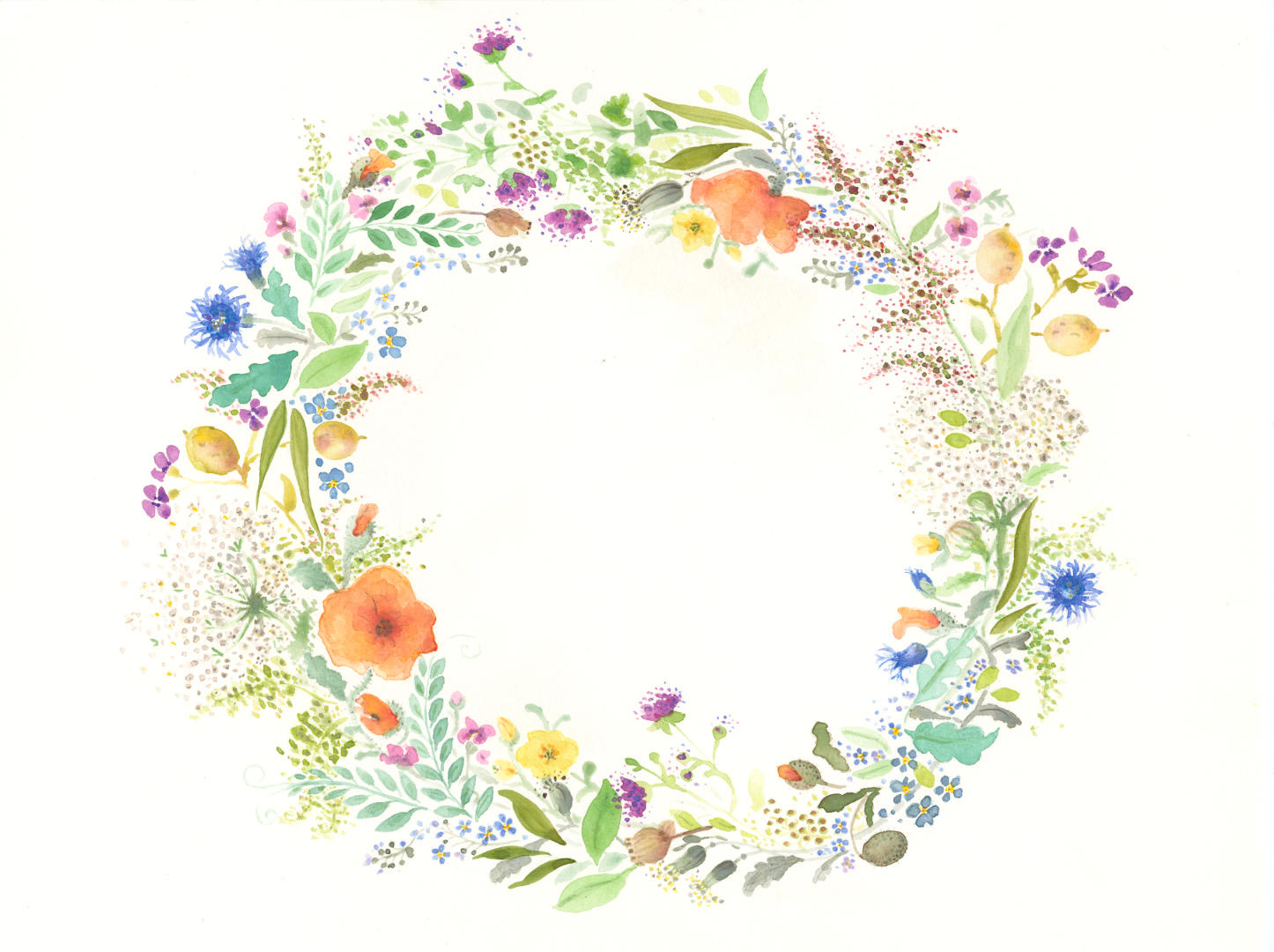 Wild Flower Wreath