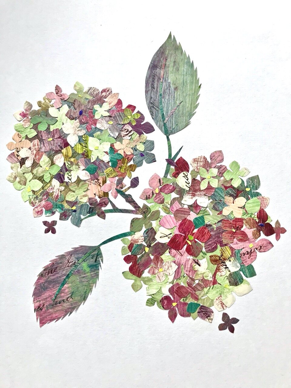 Autumn Hydrangeas SOLD 