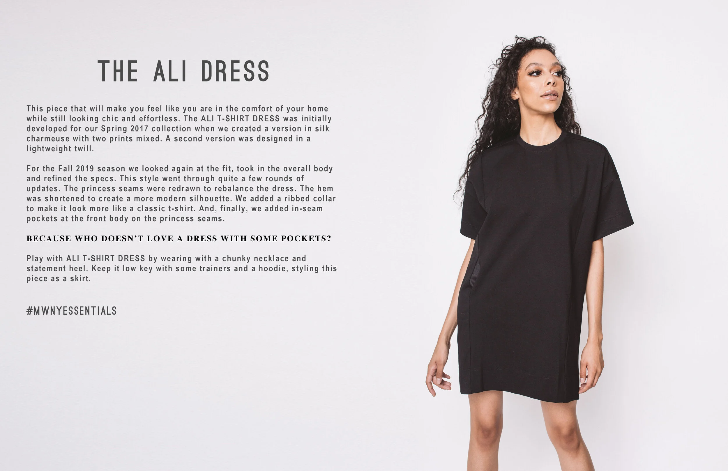 dress with t shirt inside