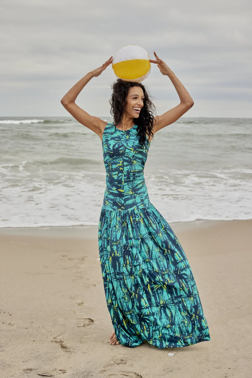 knee length dresses for ladies Yggdrasil Tree of Life Print Short Sleeve Maxi Dress main image 0