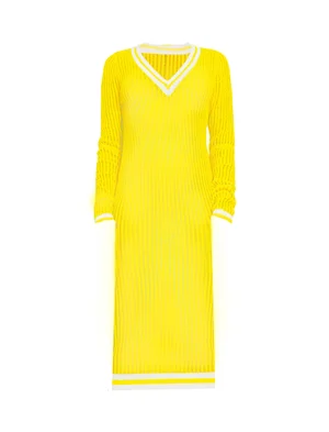 Gia Tuck Lace Sweater Dress | MARRISA WILSON New York