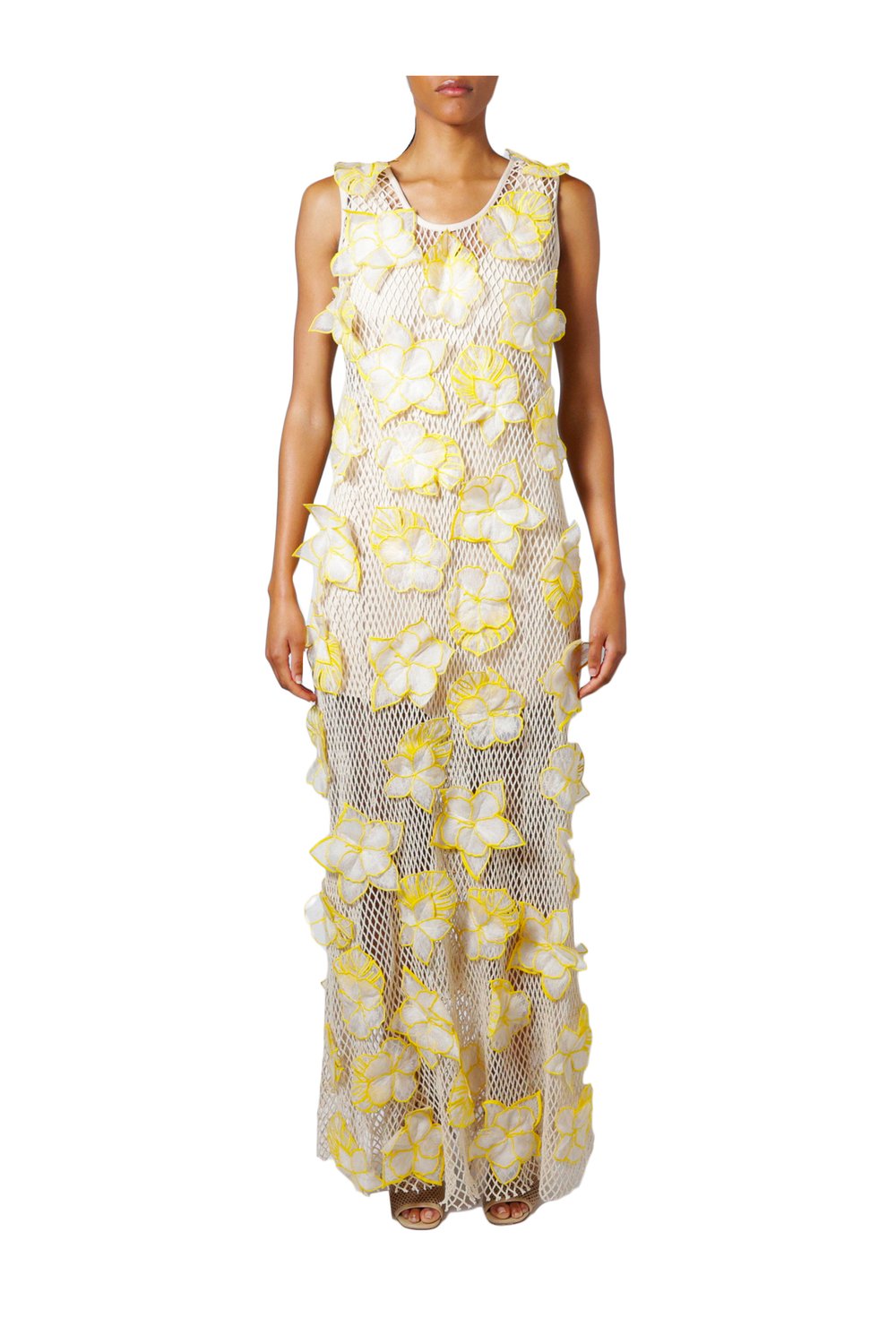 Essequibo Floral Lace Maxi Dress
