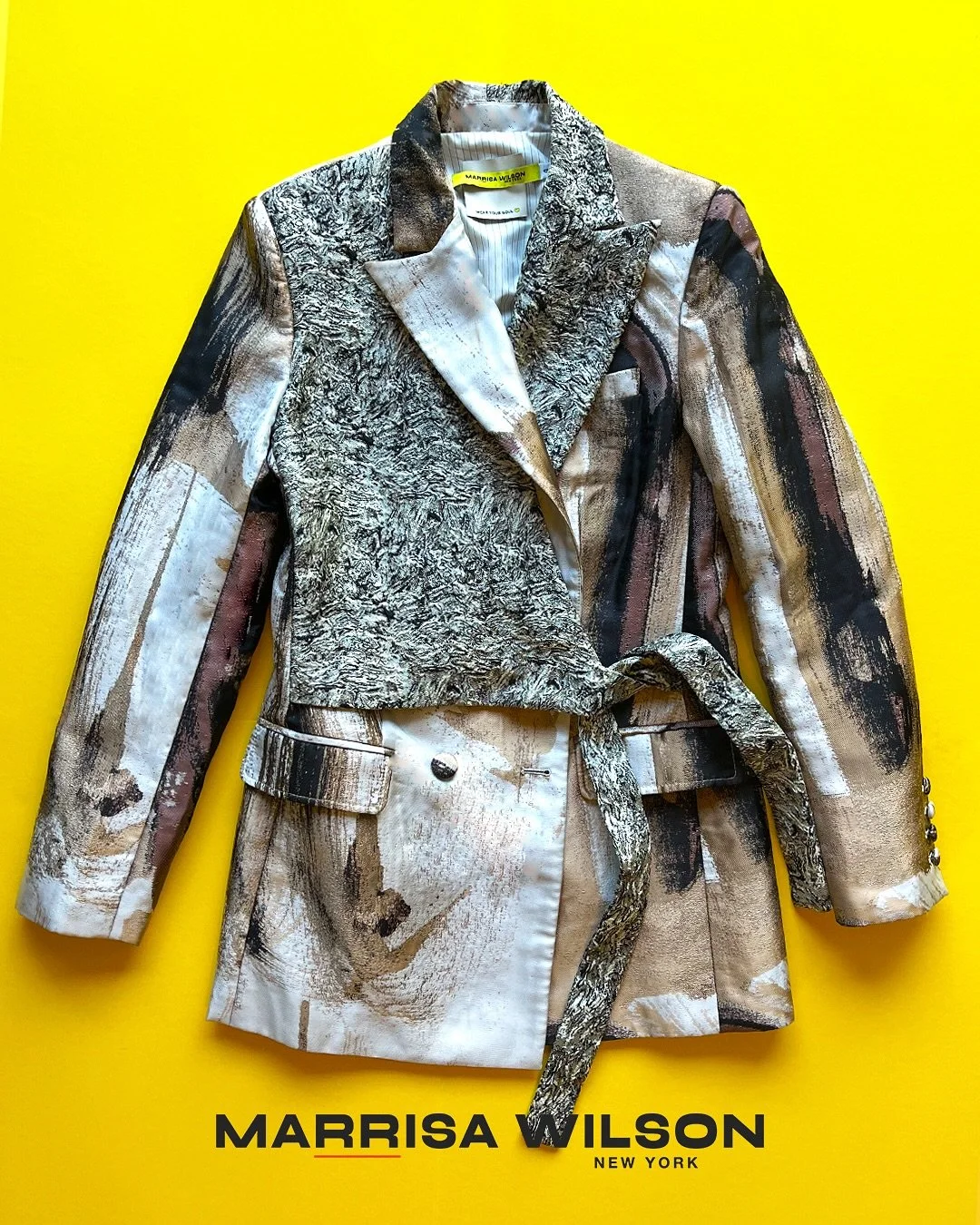 MW Signature Jacquard Wrap Blazer
Shop now at marrisawilsonny.com 

#WearYourSoul💛