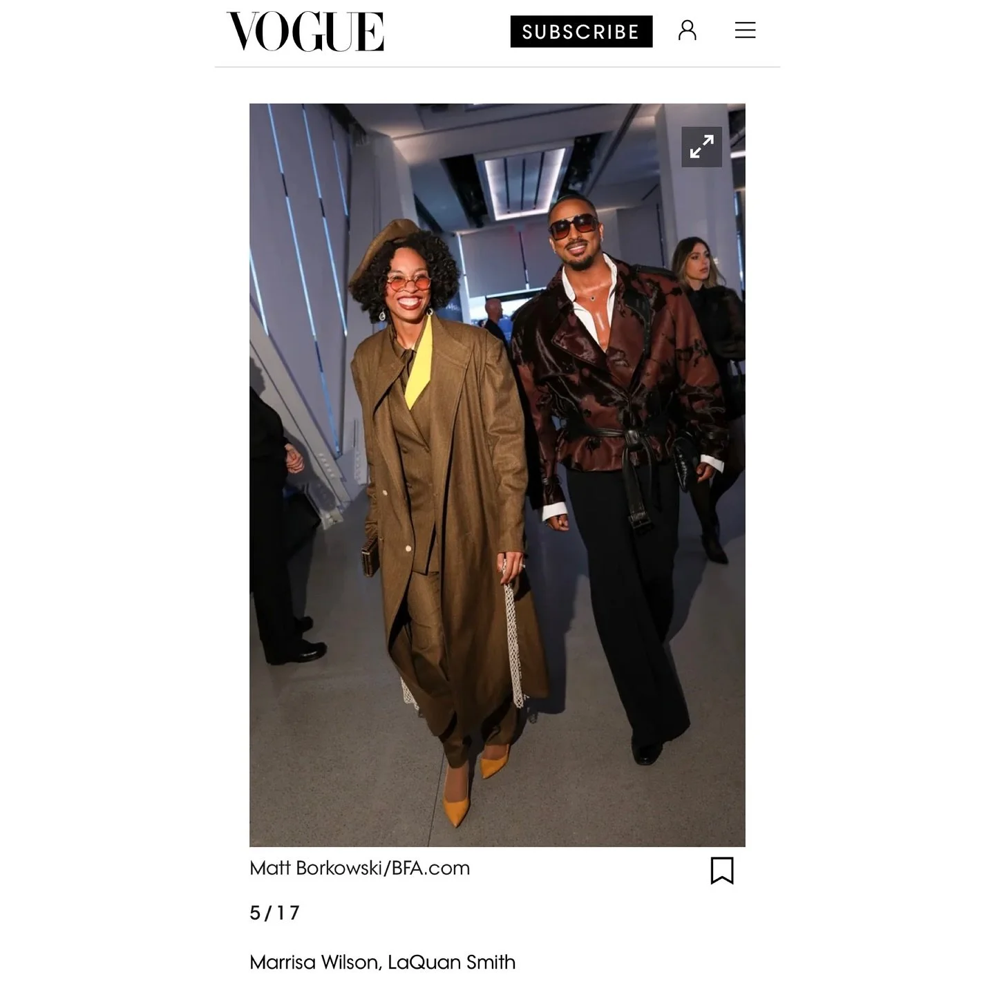 What a joy it was to come back to New York to attend the @fashionscholarshipfund Gala ! Congratulations to the FSF Class of 2026 ✨. This was such a special evening, I remember the feeling of being in those scholar&rsquo;s shoes many (many) years ago.