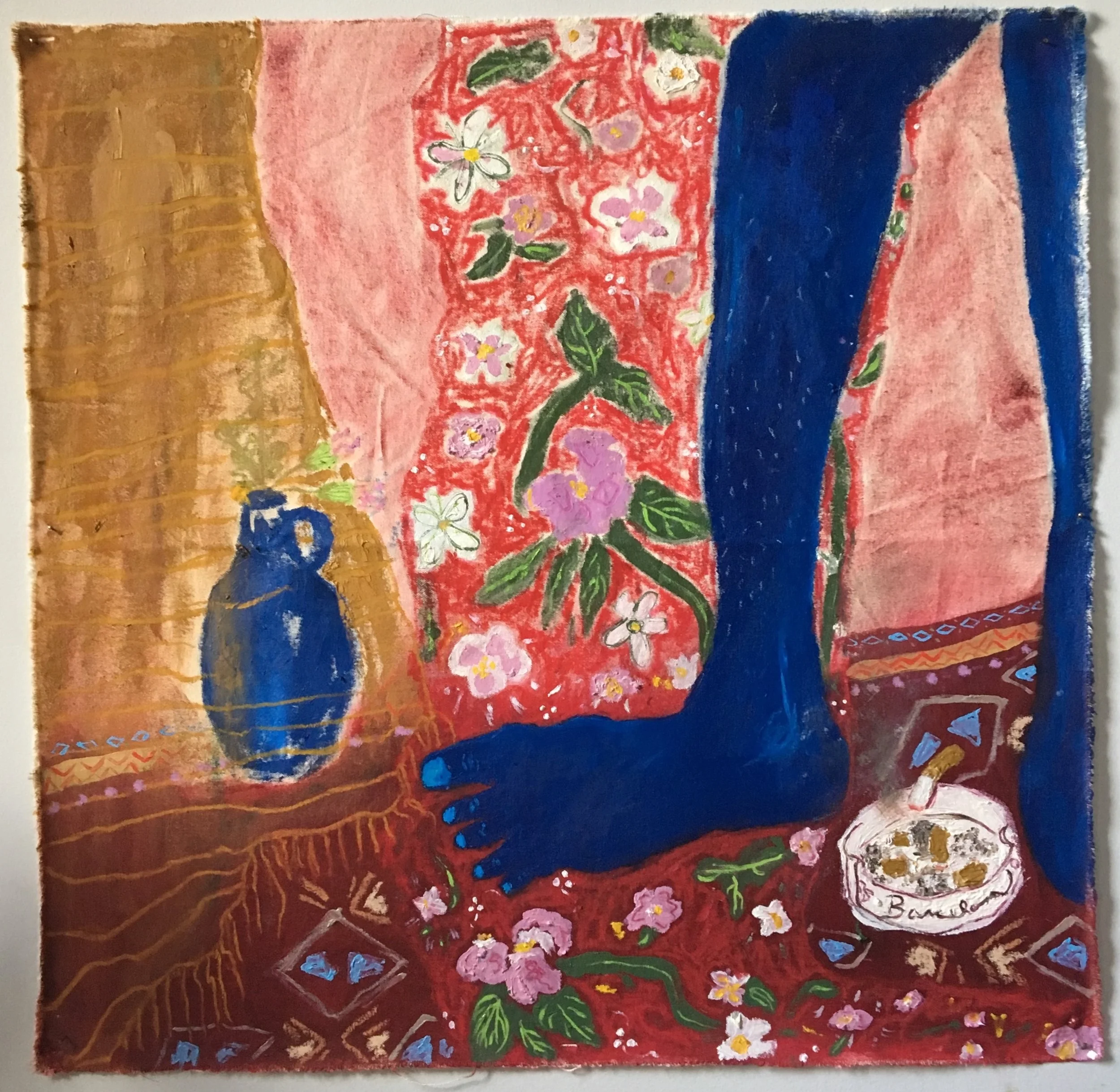 "Untitled", 2018, 26 x 26 in, oil on canvas