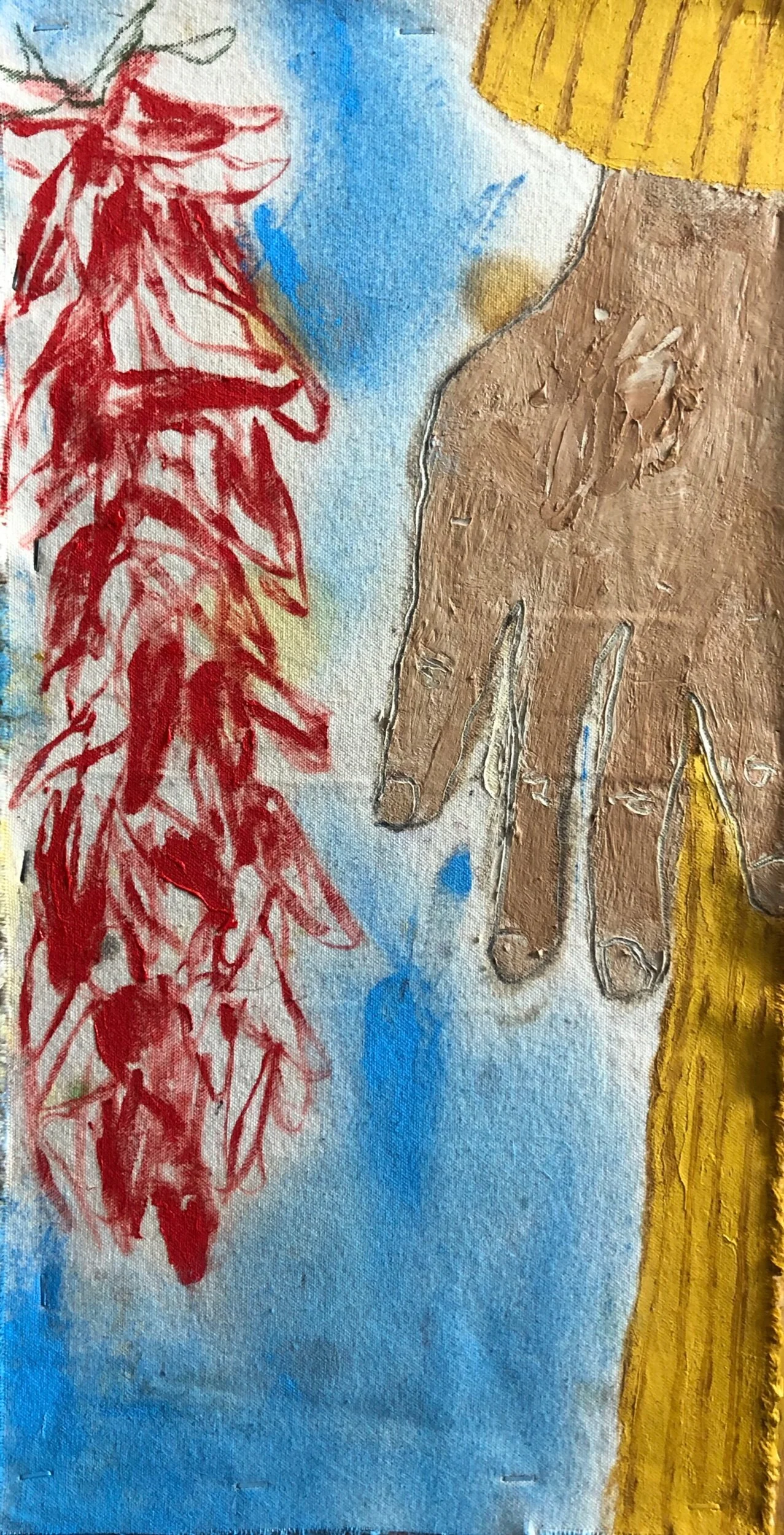 “Papa”, 2020, oil on canvas