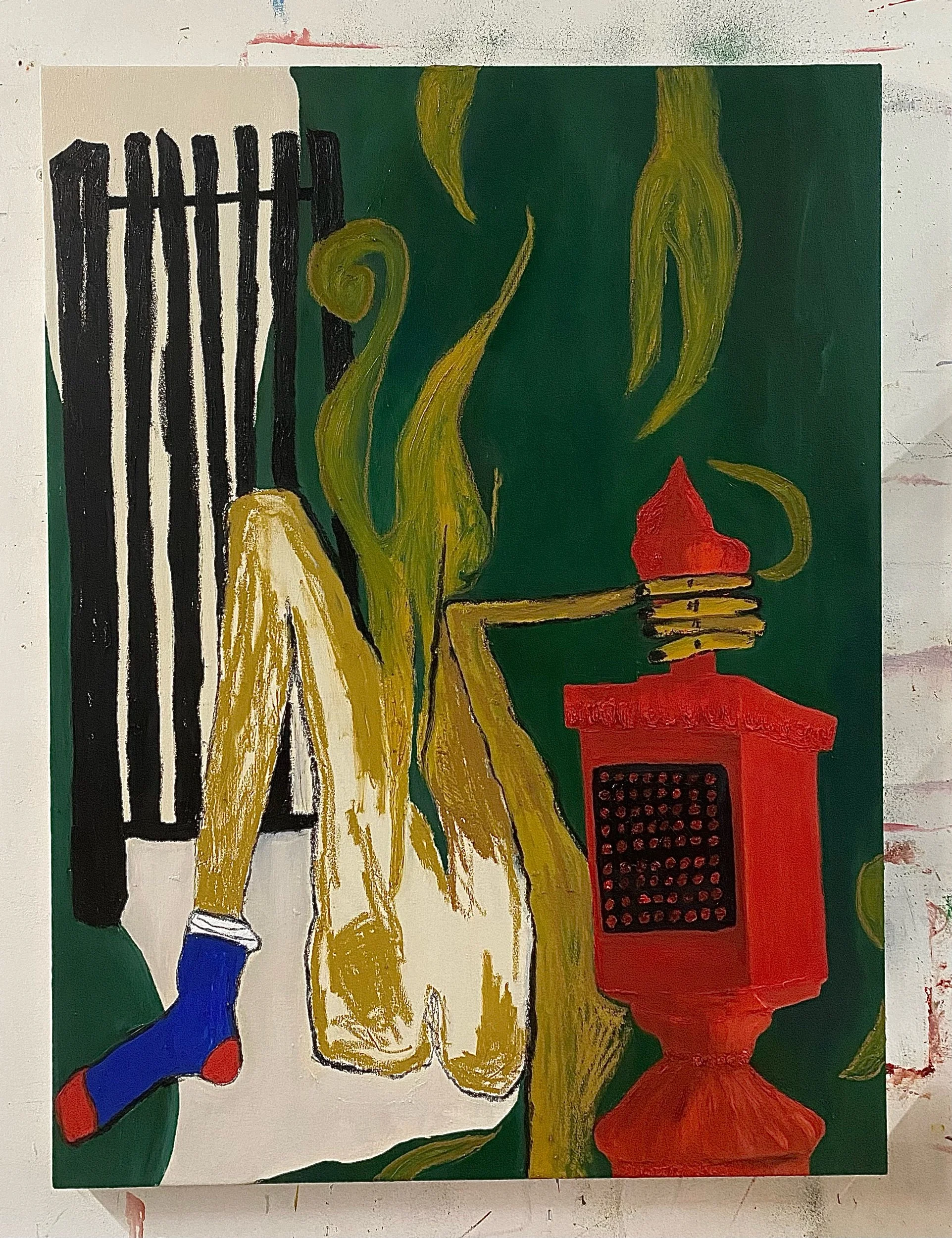 Untitled, 2024, oil on canvas, 36x48”