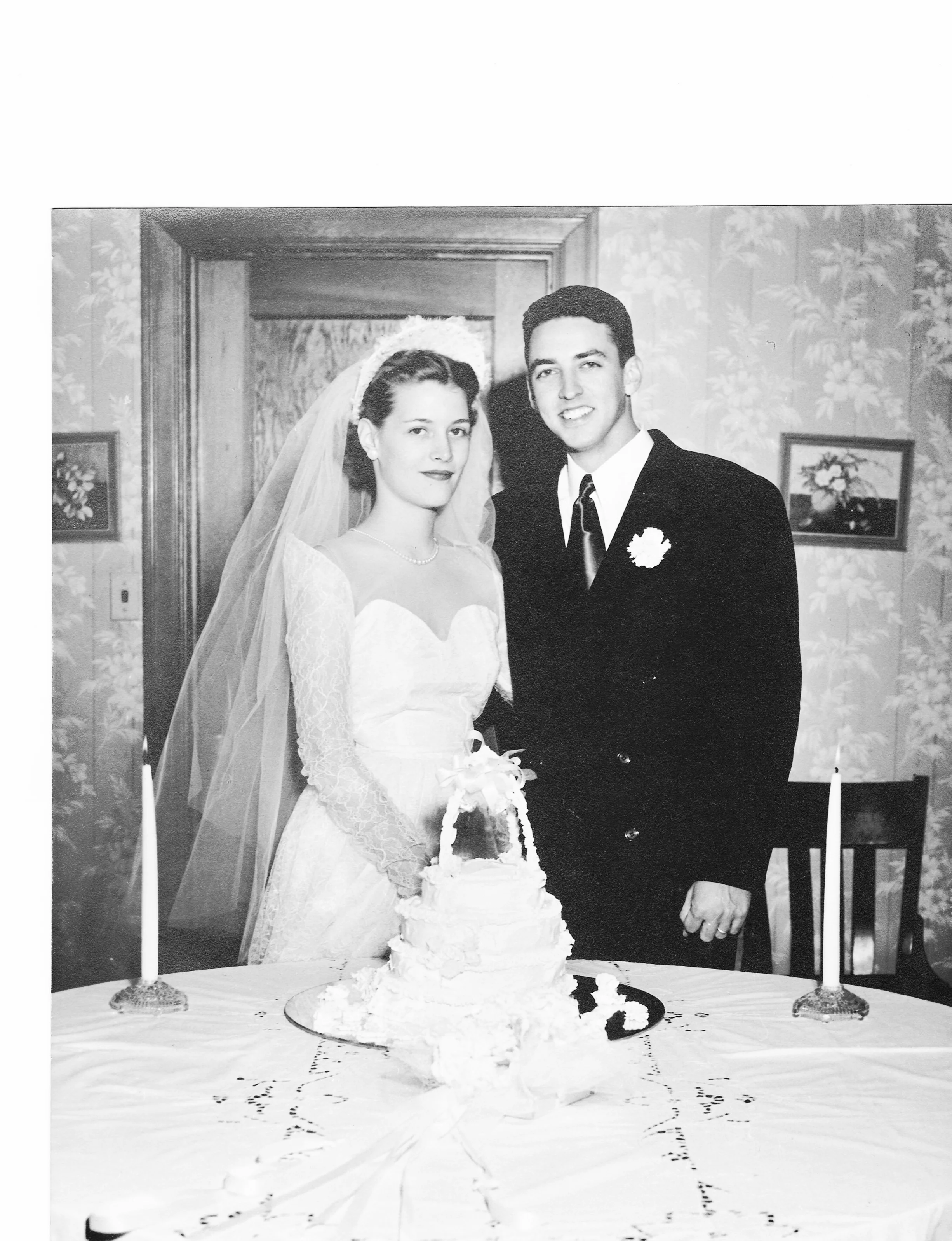 Chris's Nana and Poppo at their wedding in Austin, TX. 1951