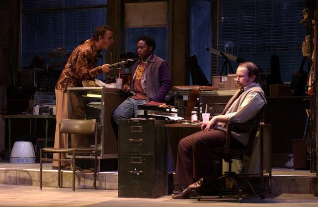 American Buffalo, Berkshire Theatre Festival. Chris Noth, Sean Nelson & Jim Frangione. Photo by Kevin Sprague