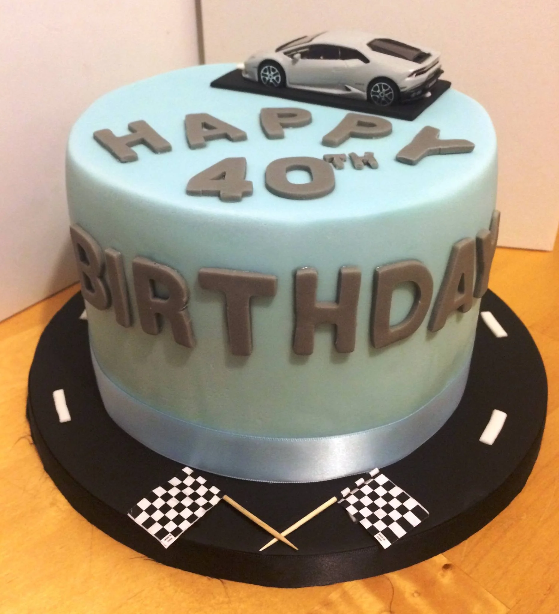A Lambougii lovers cake! Delivered to Goodrich, Ross on Wye.
