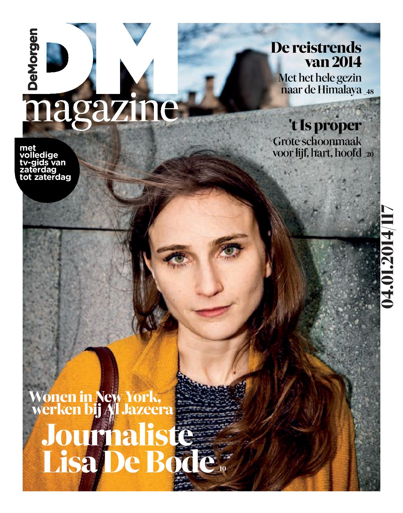 Cover De Morgen Magazine