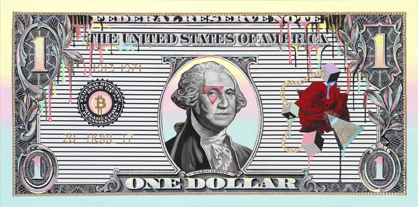 One Dollar Remix Painting — Jamie Rice