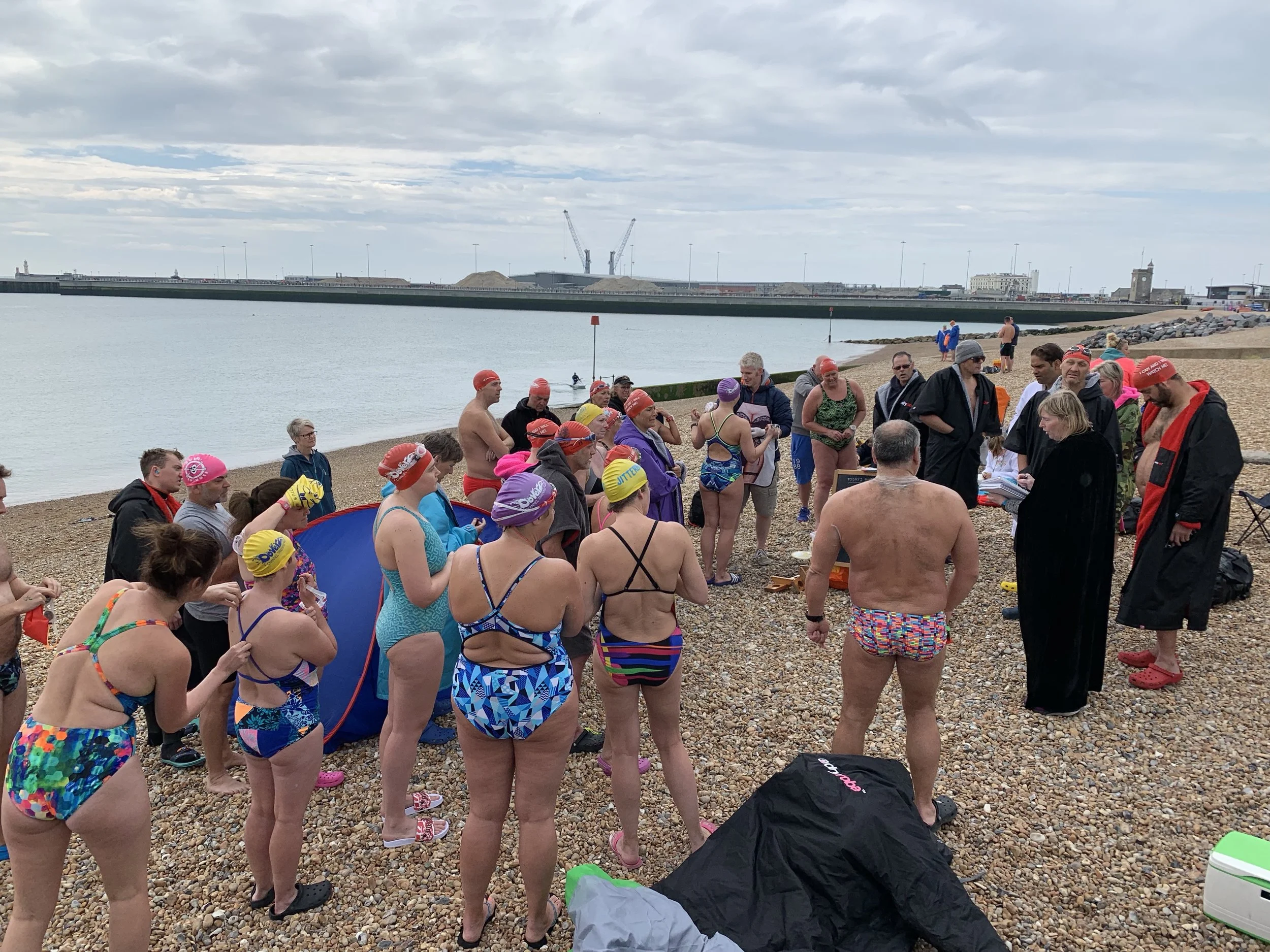 Some of Saturday’s swimmers