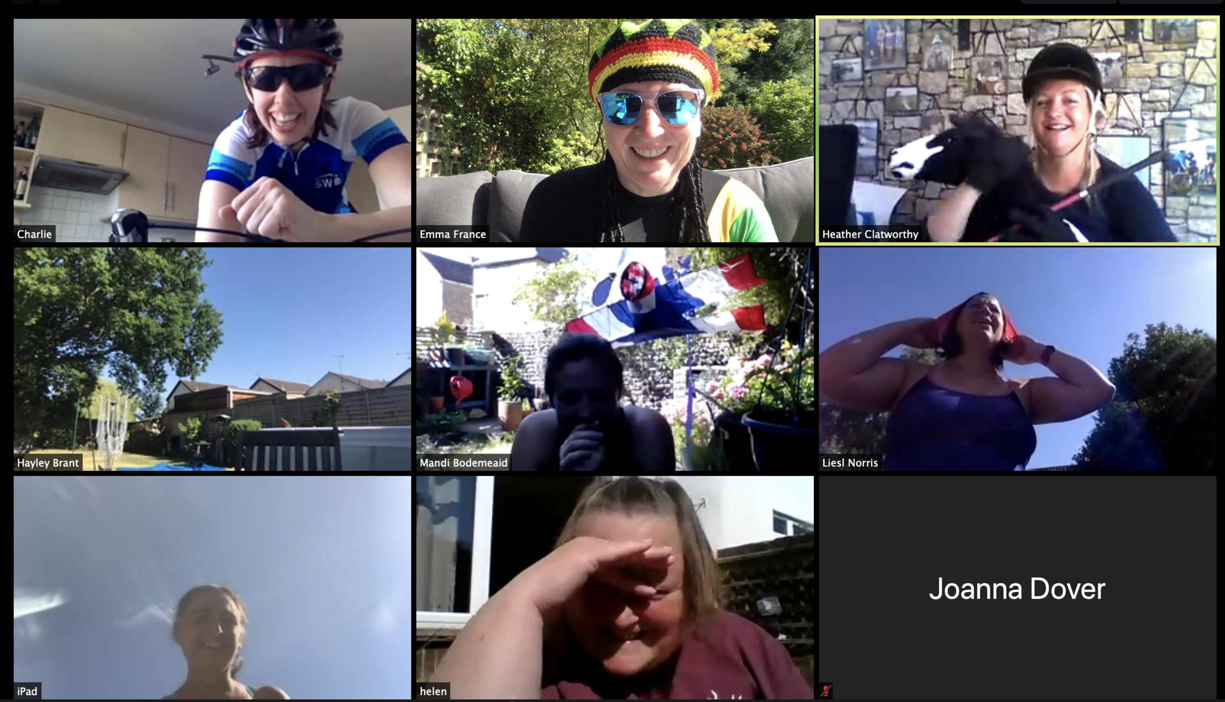 Some of the this week’s swimmers