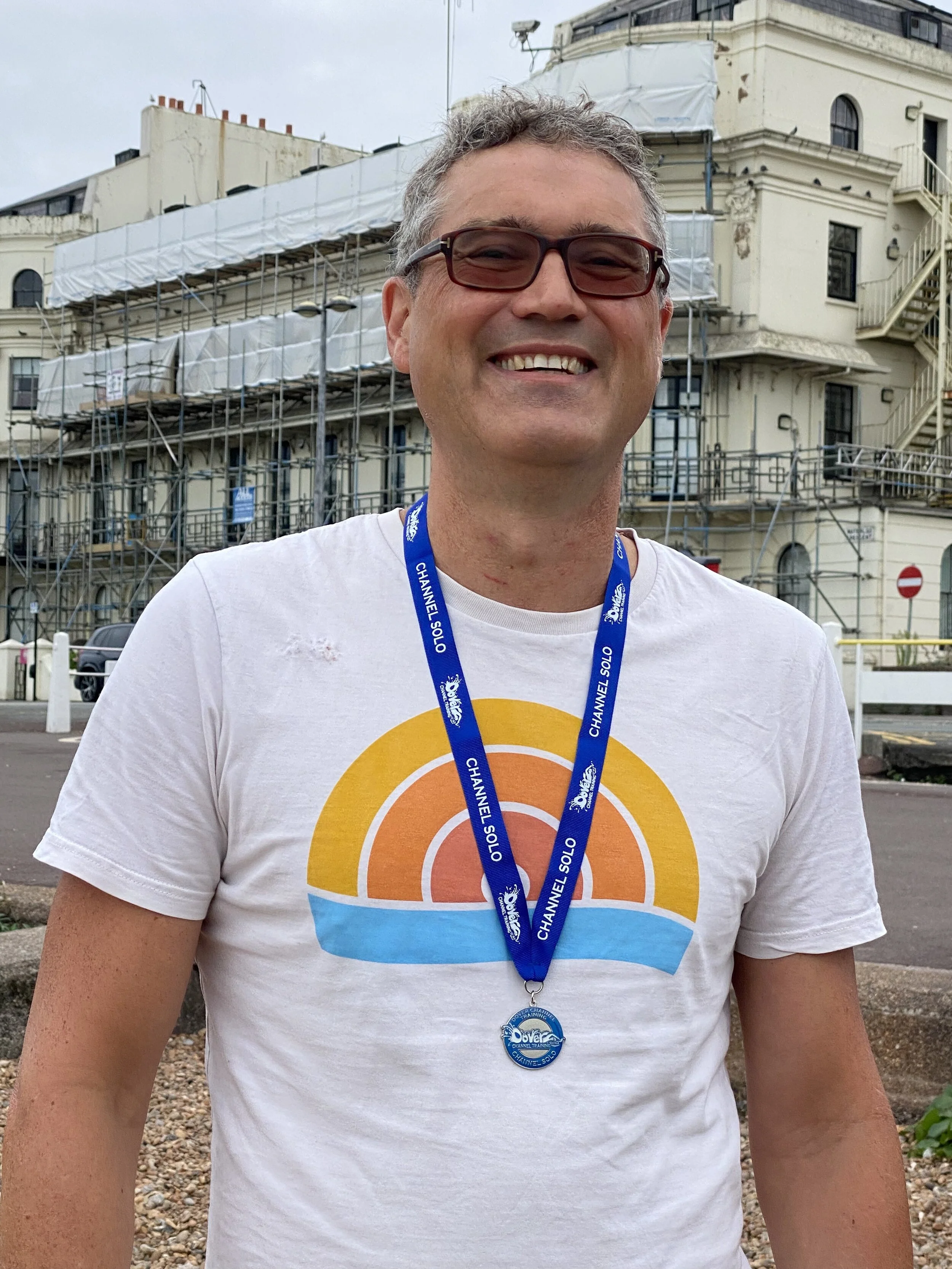 Tony Ferguson - channel swimmer