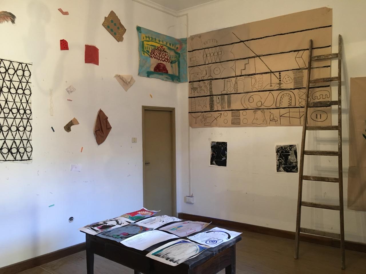  2017 installation at the International Centre for the Arts in Monte Castello di Vibio     
