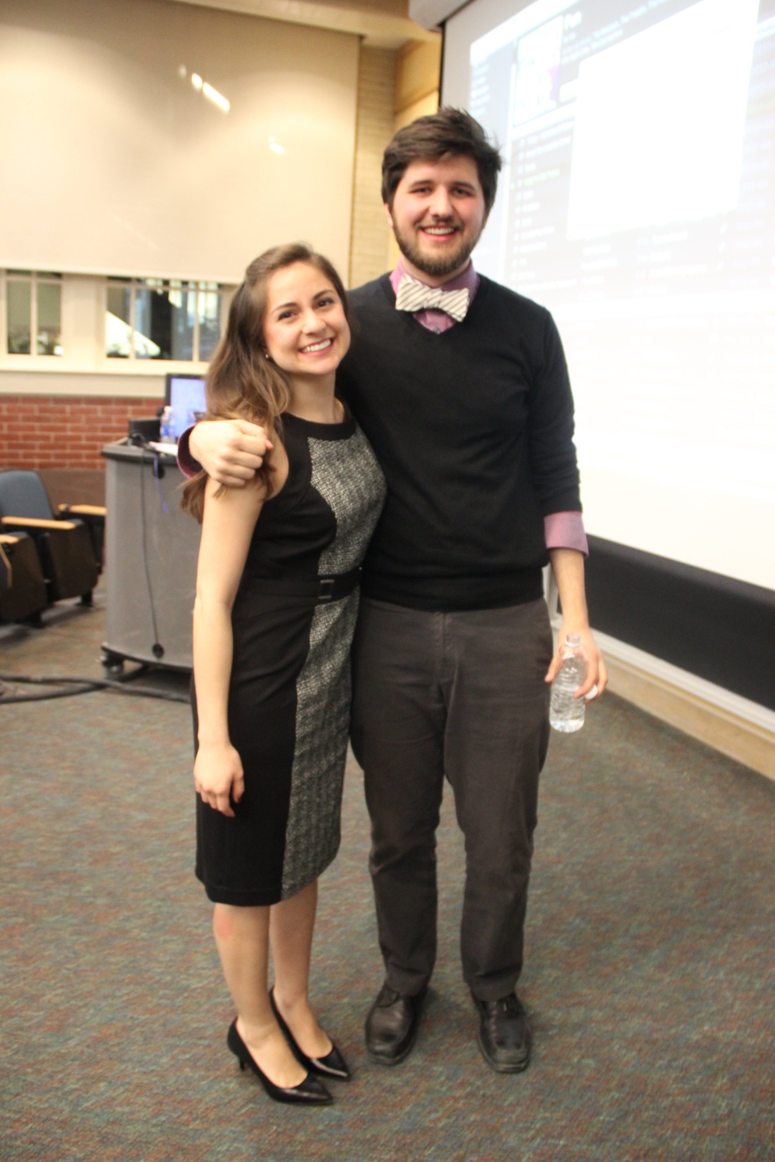 The first two First Lecturers.