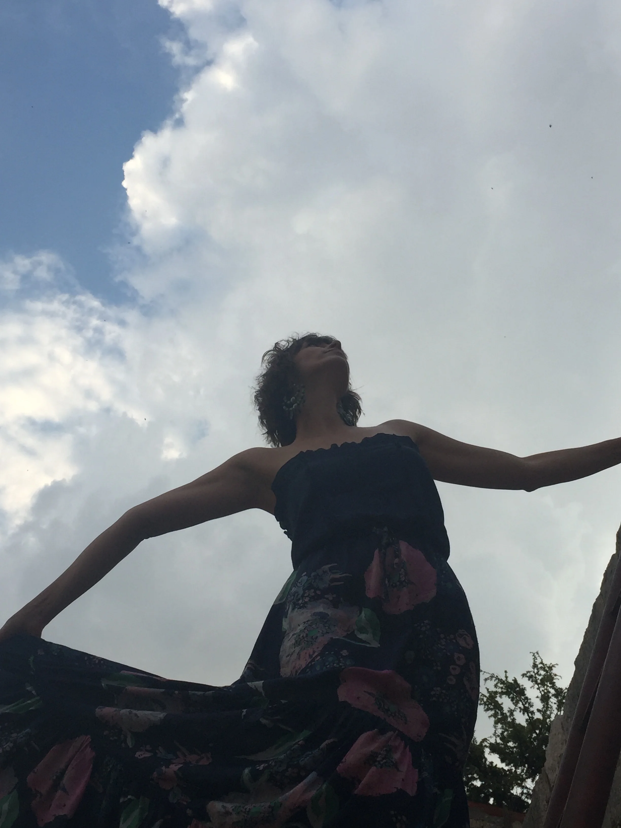 Up in the sky