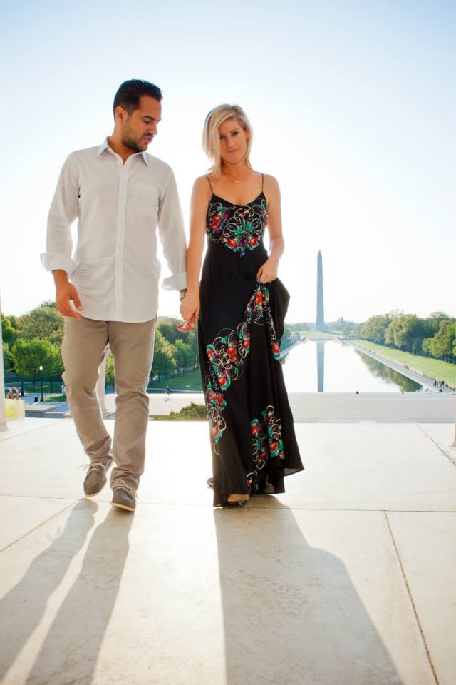 Katie and Kevin in 2013 at their engagement shoot