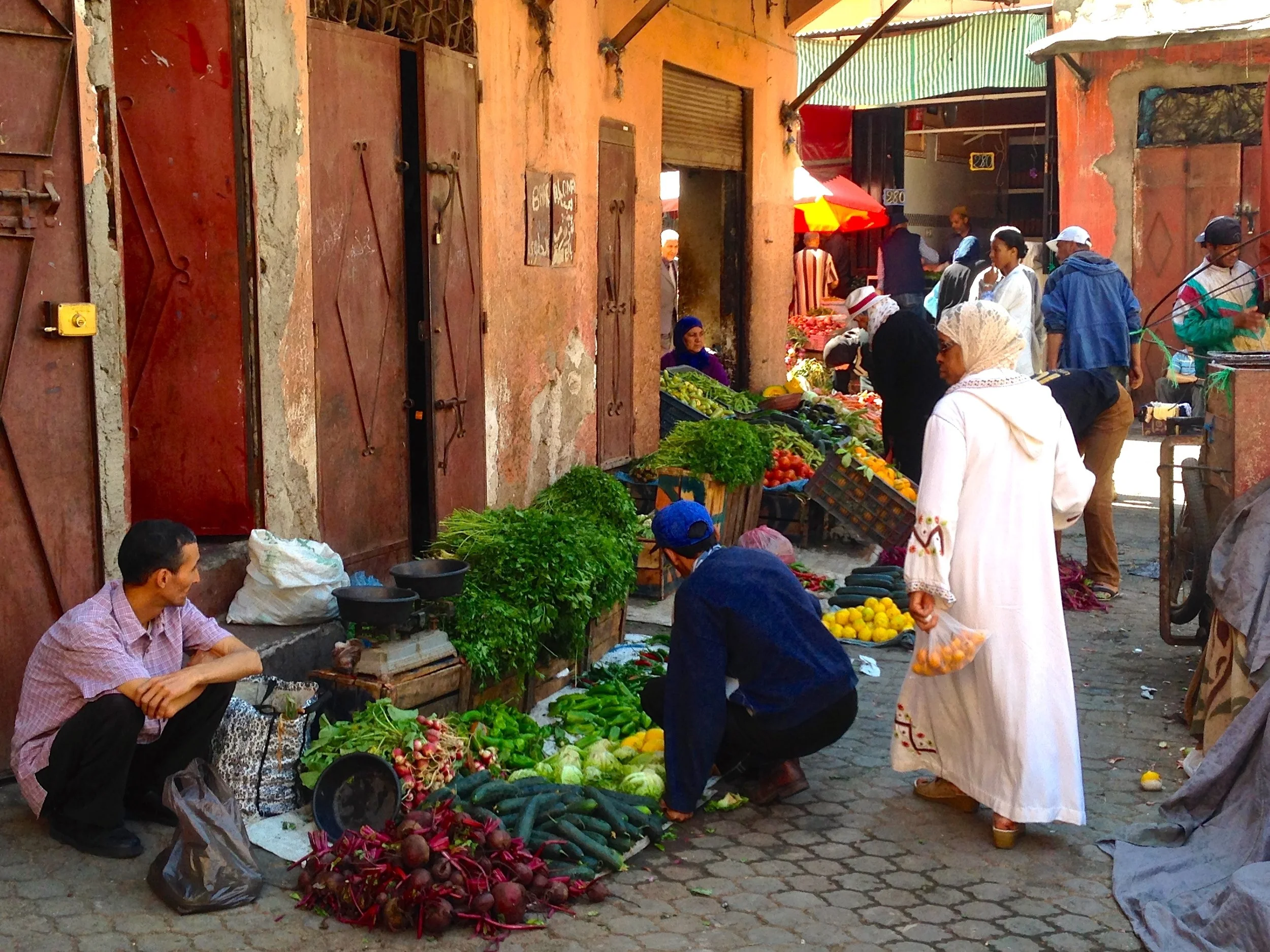 Street market, Marrakech
