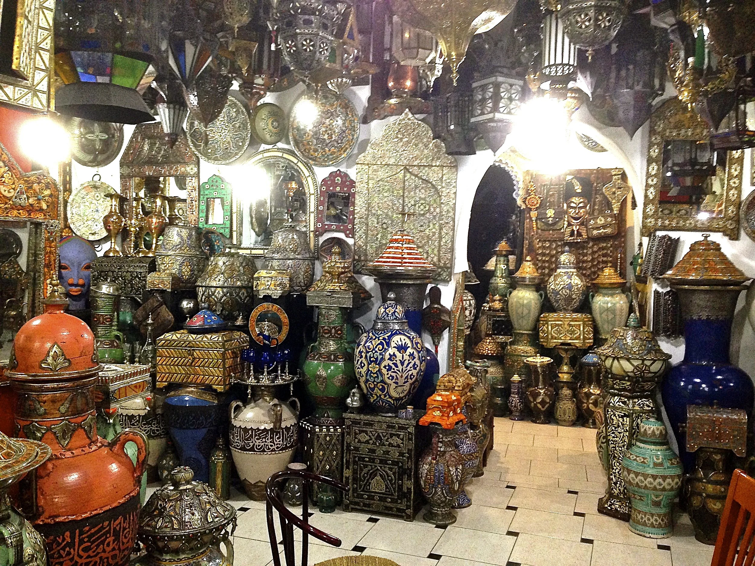 Moroccan souk
