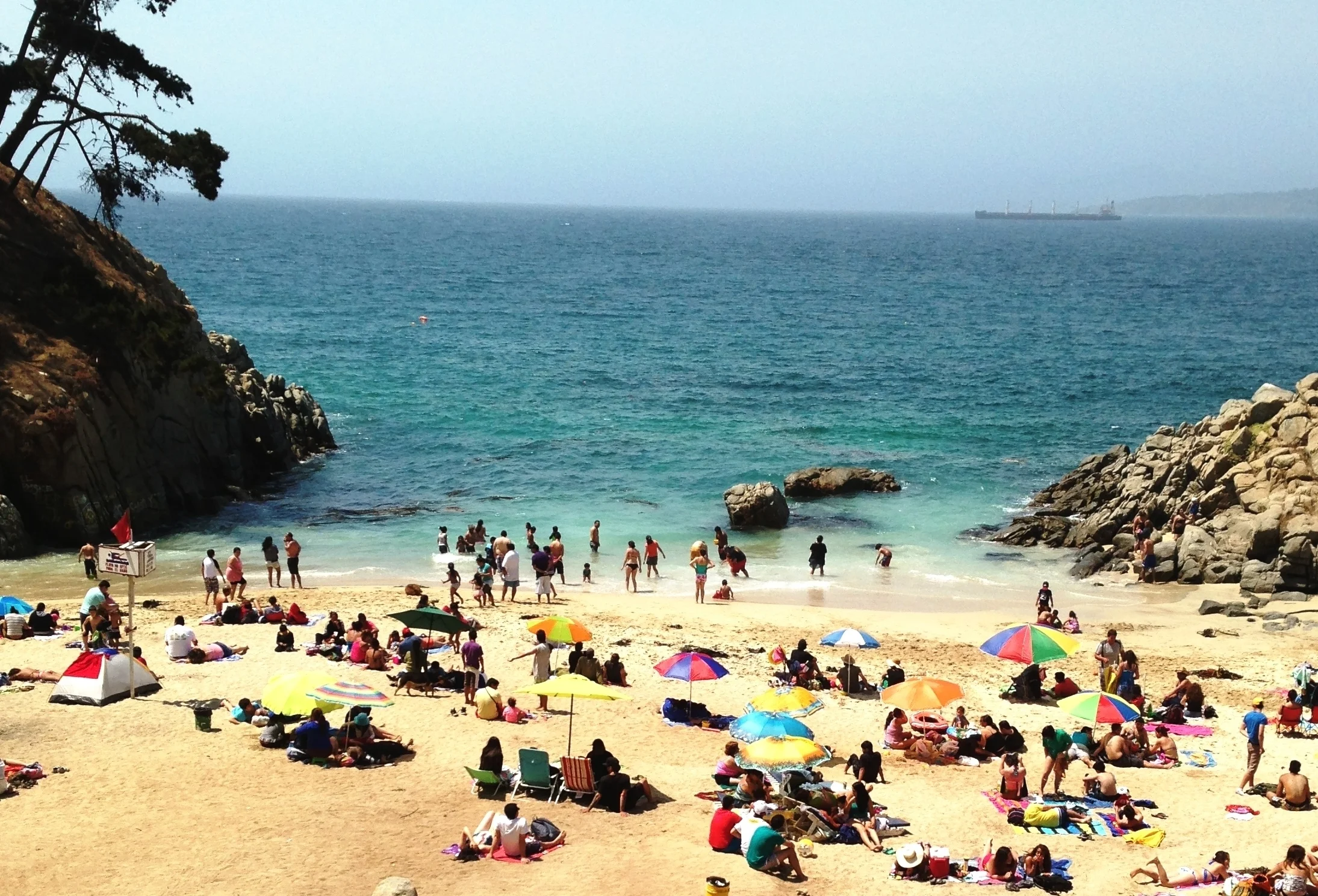 Beach at Quintero, Chile