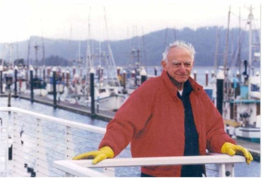 Photo of Wilbur E. Ternyik at the Port of Siuslaw, 2004 PHOTO PROVIDED BY EUGENE REGISTER-GUARD