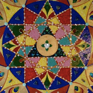 Mandala Twelve Pointed Star by Kim Salinas Silva