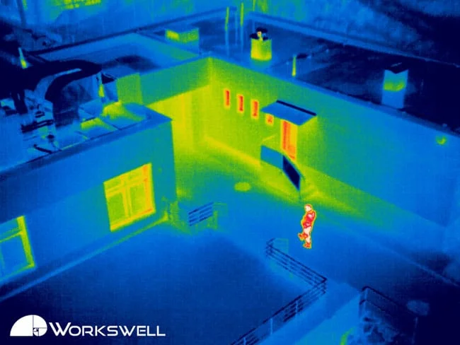 Thermal imagery Search and rescue operation