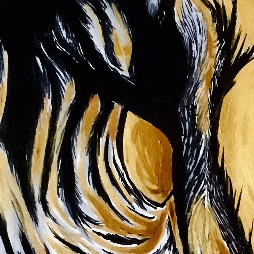 Grendel/Boar-spirit detail.