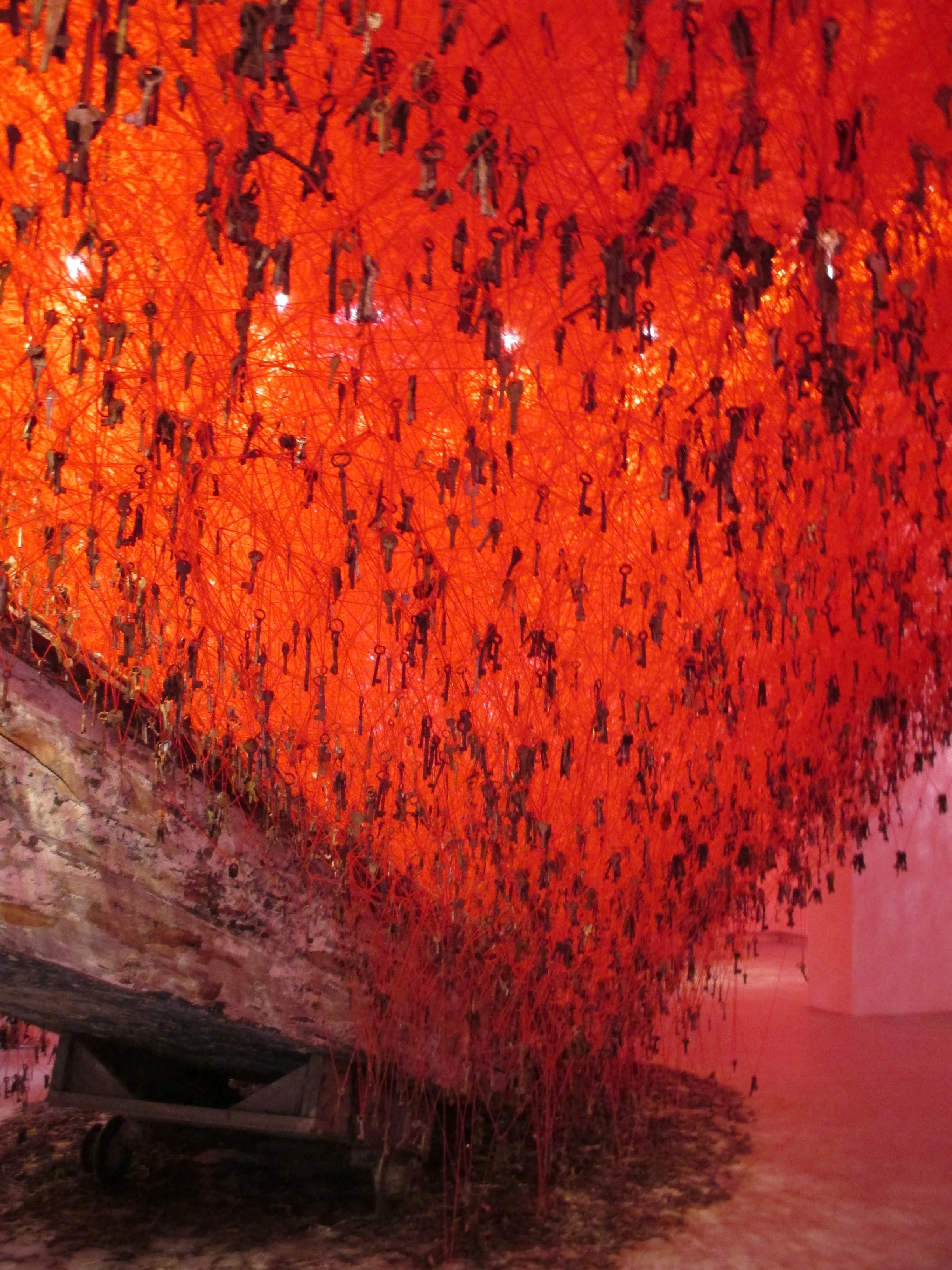 The Key in Hand by Chiharu Shiota.JPG