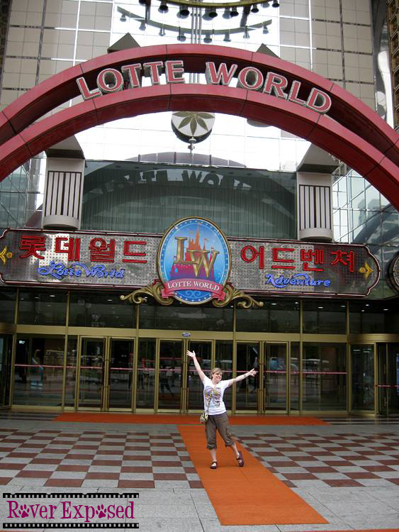 excited to visit Lotte World!