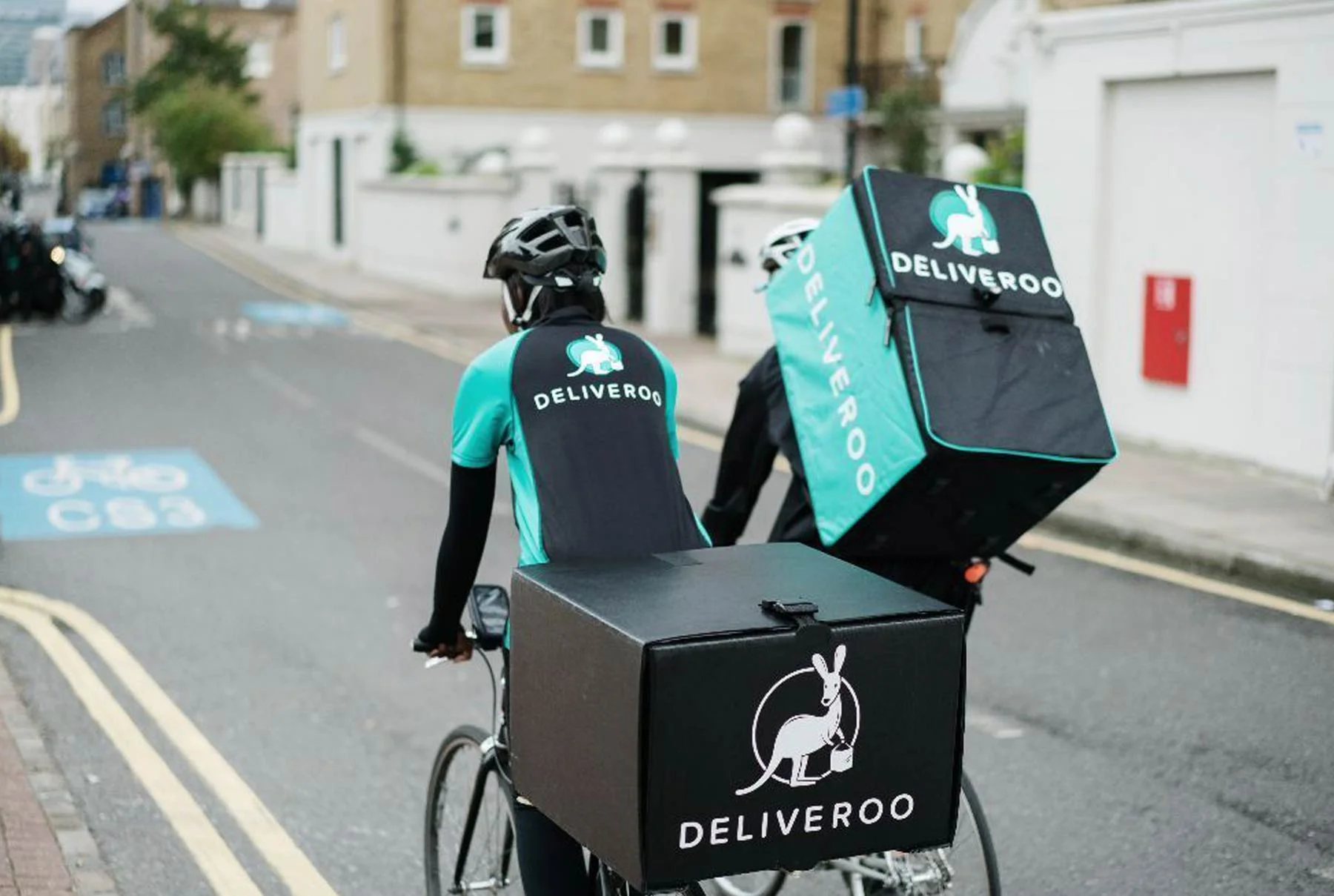 Deliveroo - a global concept that has received major funding to set it up for the future