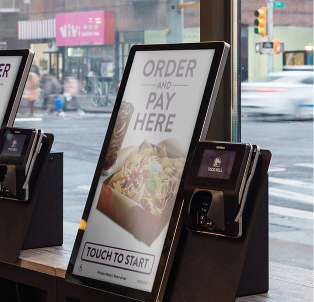 Self Service Kiosks Reducing face to face interactions and creating a safe ordering environment.