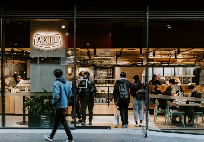 Axil Coffee Roasters has opened a café in the Ella Food precinct at Melbourne Central