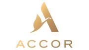 Golden mountain logo with the word 'Accor' underneath