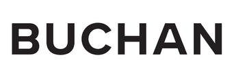 Buchan logo in black text on a white background
