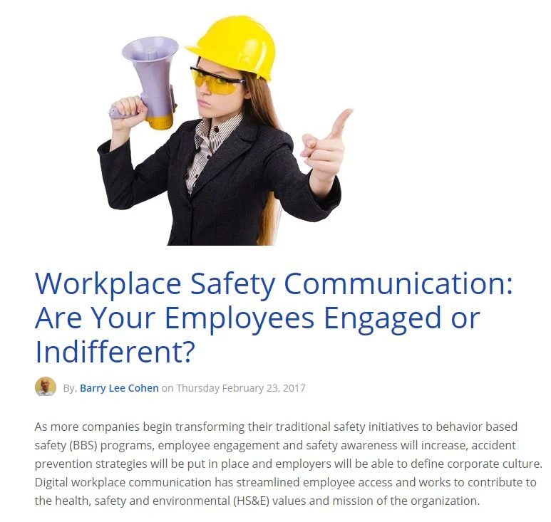 Workplace Safety Communication Are Your Employees Engaged or