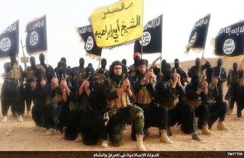 ISIS fighters posing like Charlie's Angels
