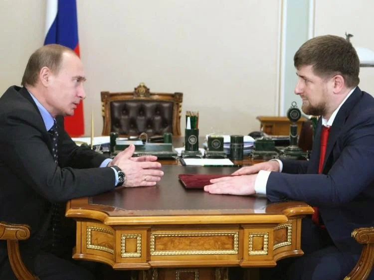 Putin And Ramzan Kadyrov, Seen By Many As The Puppet Leader Of Chechnya