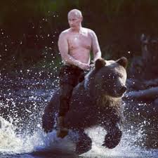 Probably the best (fake) picture of Putin on the Internet